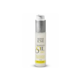 Huile de massage comestible milkshake banane 50ml 